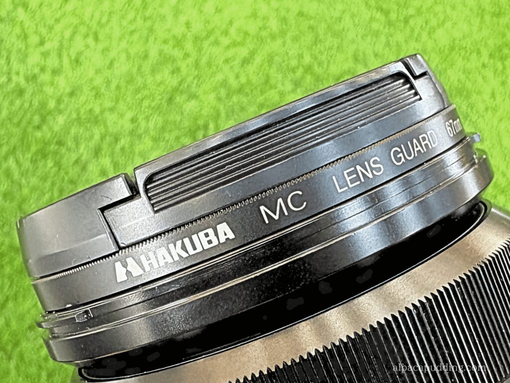 APEX RENTALSのレンタルレンズ　レンズフード
