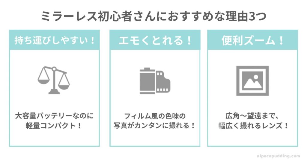 FUJIFILM X-S20とズームレンズ XF18-135mmがミラーレス初心者おすすめの理由