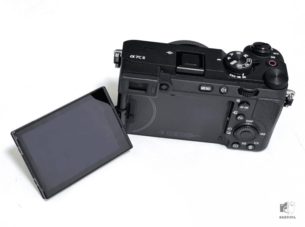 SONY PASSを使って実際にレンタルしたα7C IIとレンズのセット（別角度）