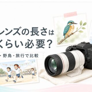 2026年最新】望遠レンズはどれくらい必要？運動会・野鳥・旅行で後悔