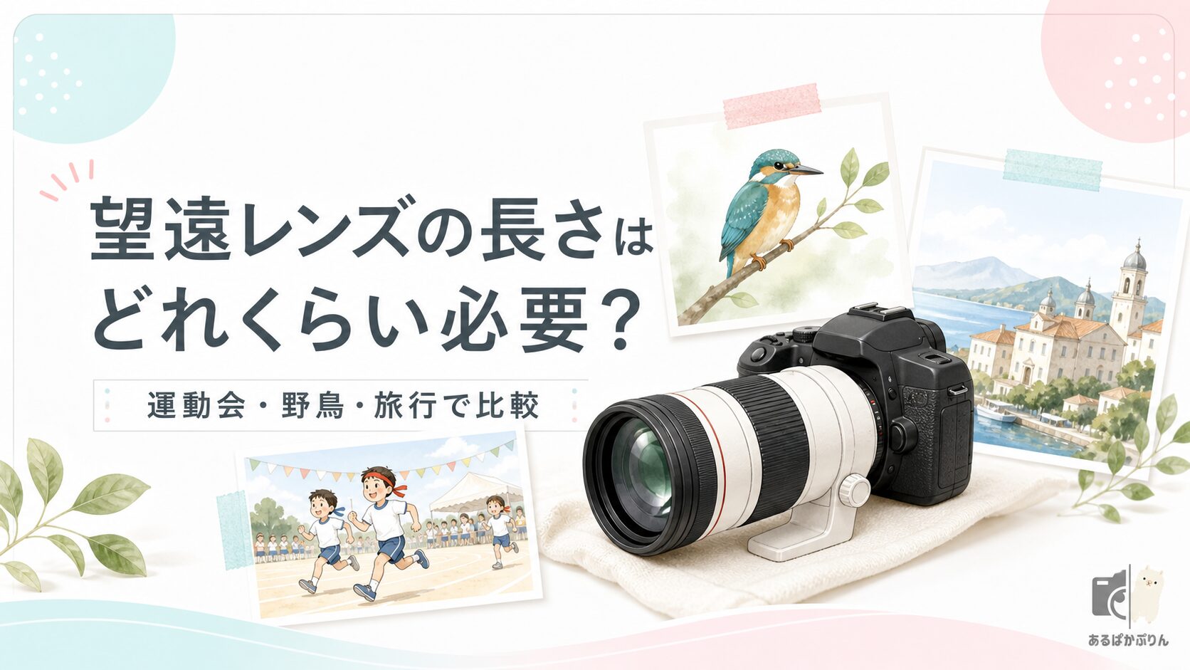 【2026年最新】望遠レンズはどれくらい必要？運動会・野鳥・旅行で後悔しない選び方