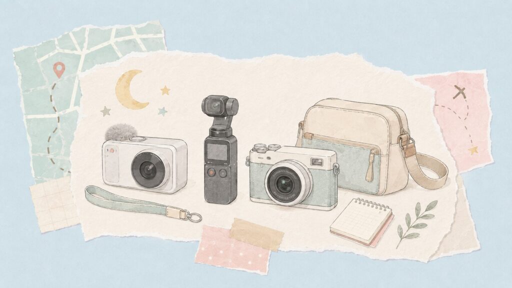 まとめ：一人旅のカメラは、重さと撮りたいもので選ぼう