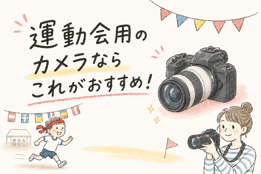 運動会用のカメラならこれがおすすめ!