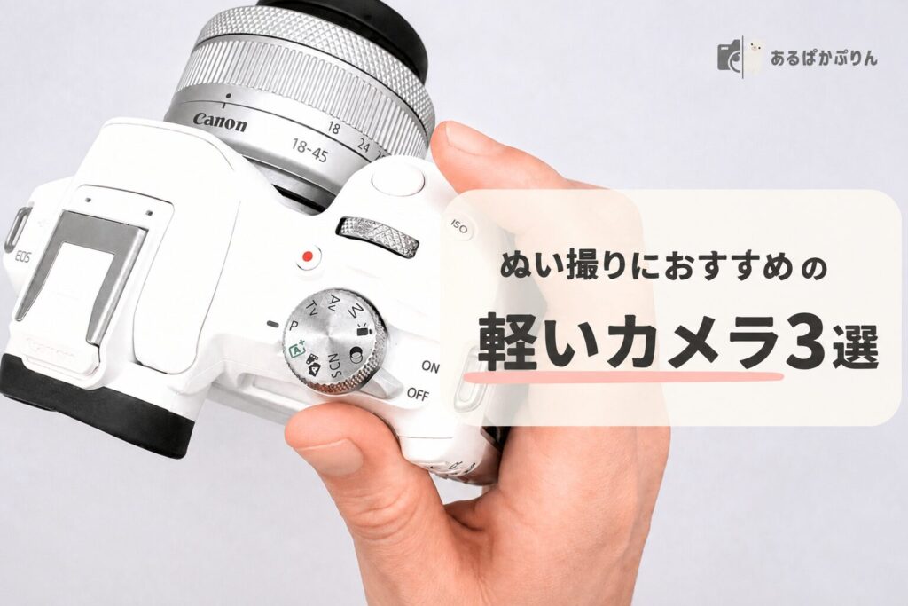 ぬい撮りのコツ5つ！スマホでかわいく撮る方法とおすすめカメラ・レンタルを紹介：ぬい撮りにおすすめの軽いカメラ3選