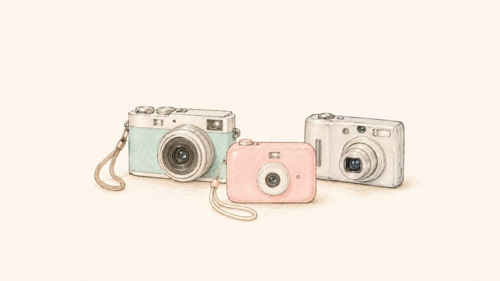 【デジカメ レトロな写り おすすめ】まとめ：撮りたいレトロ写真に合うデジカメを選ぼう