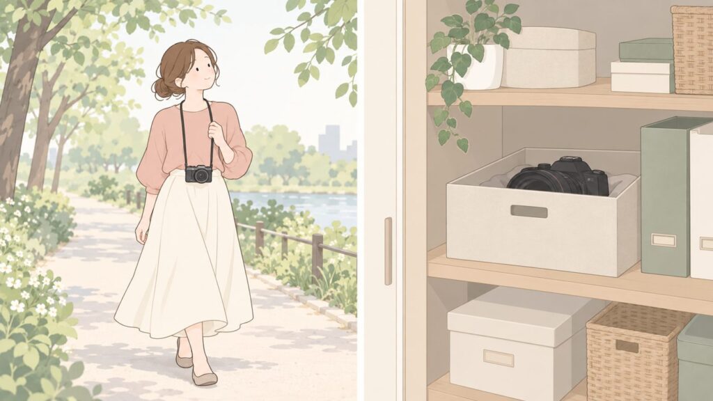 使い続ける人は撮りたいものが先にある・使わなくなる人との違い